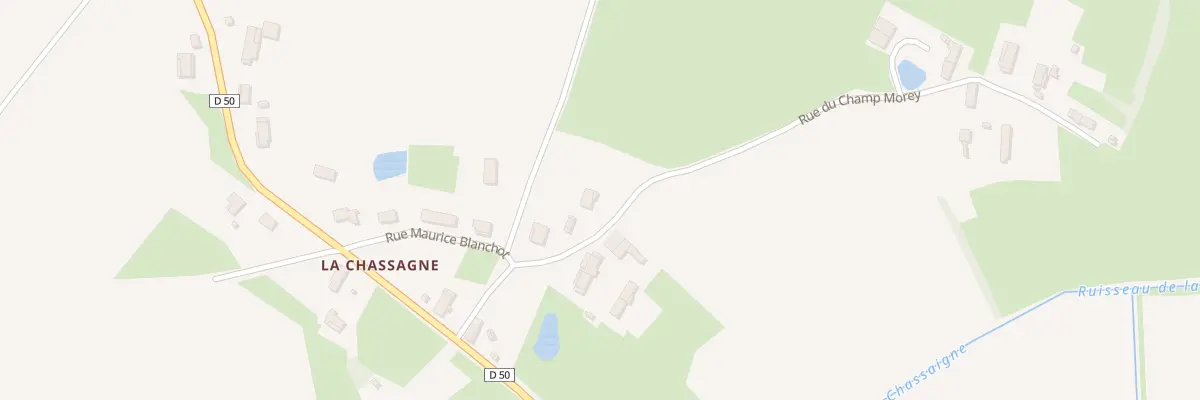 Plan du 3 Rue du Champ Morey à Devrouze