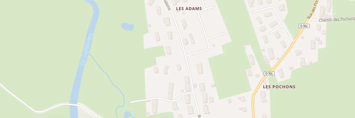 Plan du 401B Rue des Adams à Bresse Vallons