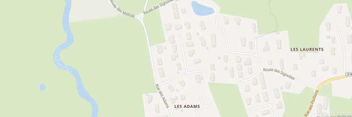 Plan du 5591 Les Adams à Bresse Vallons