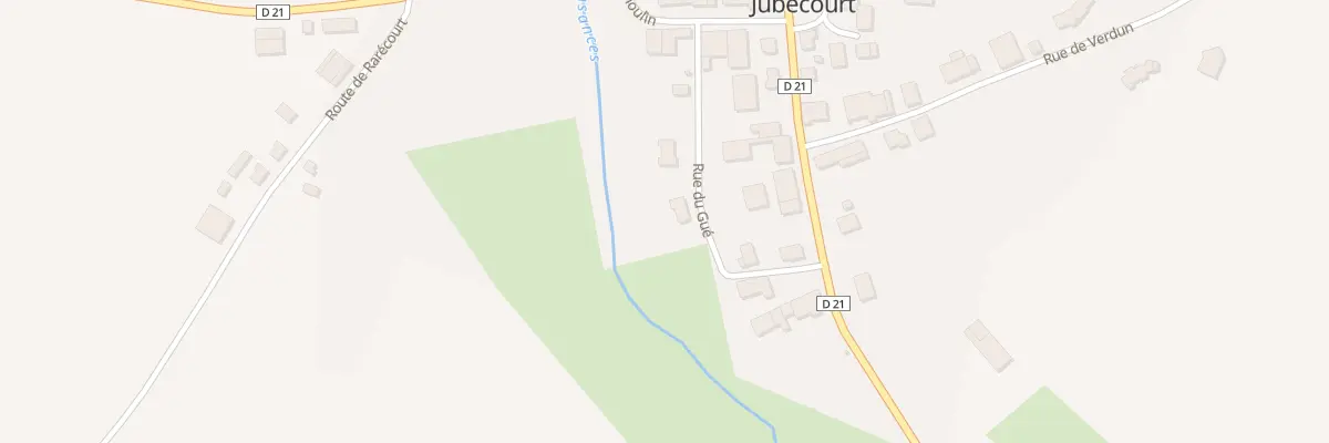 Plan du 9 Rue du Gue à Clermont-en-Argonne
