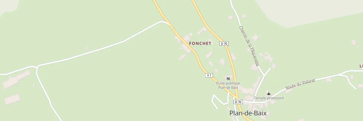 Plan du 5156 Fonchet Perrin et Chabas à Plan-de-Baix
