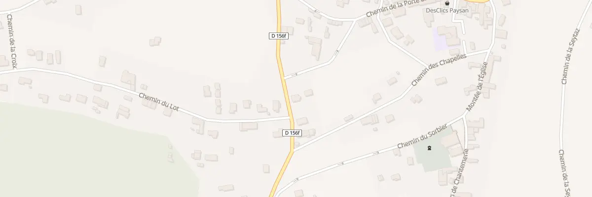Plan du 353 Chem de la Croze à Faramans