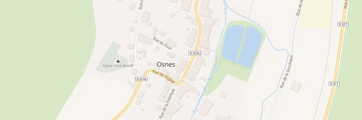 Plan du 11 Gr Grande Rue à Osnes
