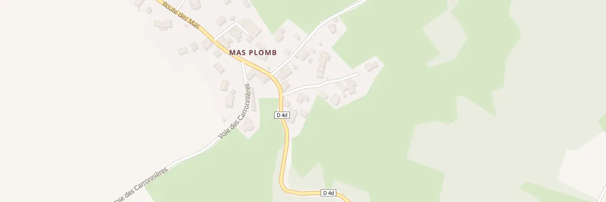 Plan du 1127 Rte des Mas à Saint-Éloi