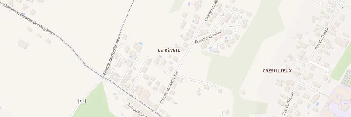 Plan du 18 Che du Réservoir à Pont-de-Chéruy