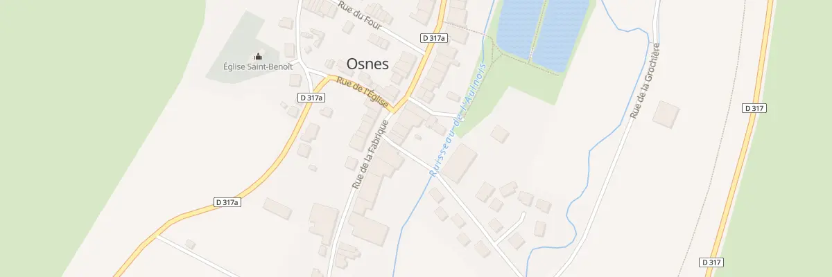 Plan du 6 Gr Grande Rue à Osnes