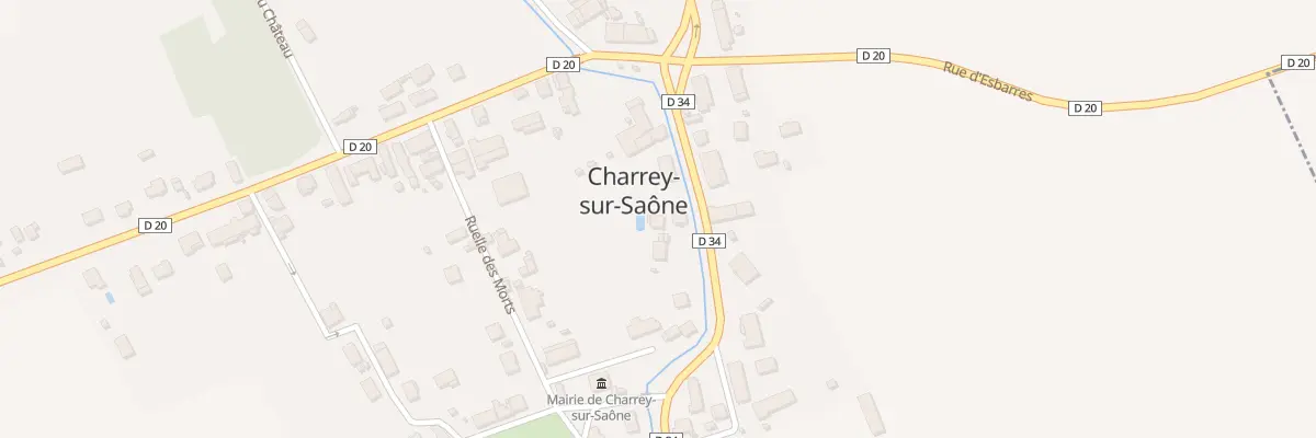Plan du 8 Rte de Pagny à Charrey-sur-Saône