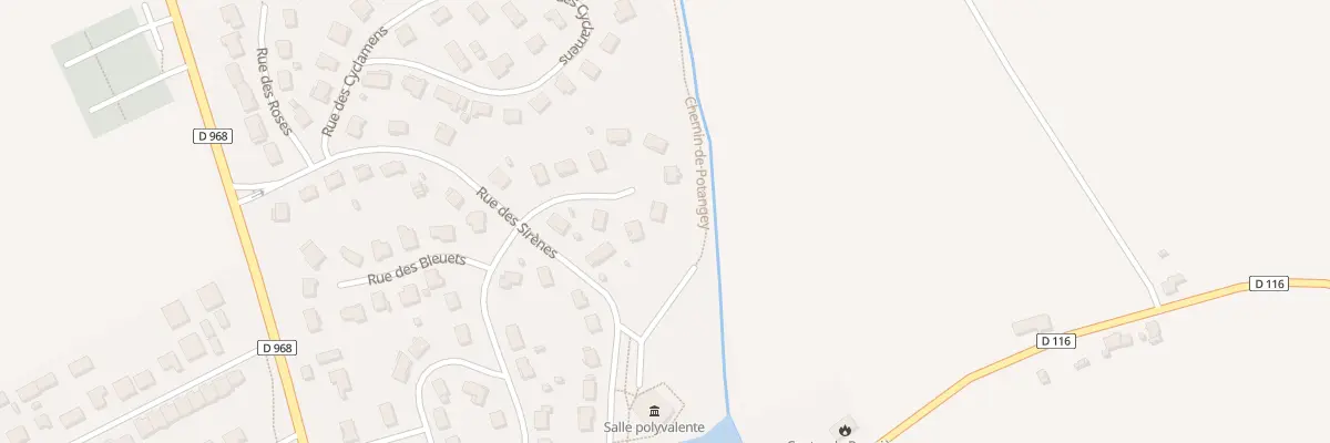 Plan du 6 Rue des Mimosas à Aiserey
