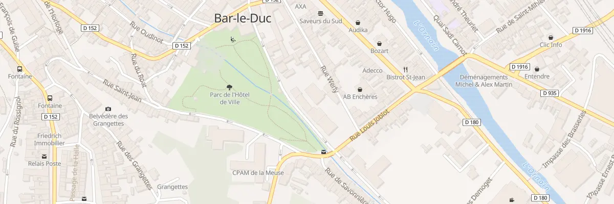 Plan du 50 Rue de la Maréchale à Bar-le-Duc