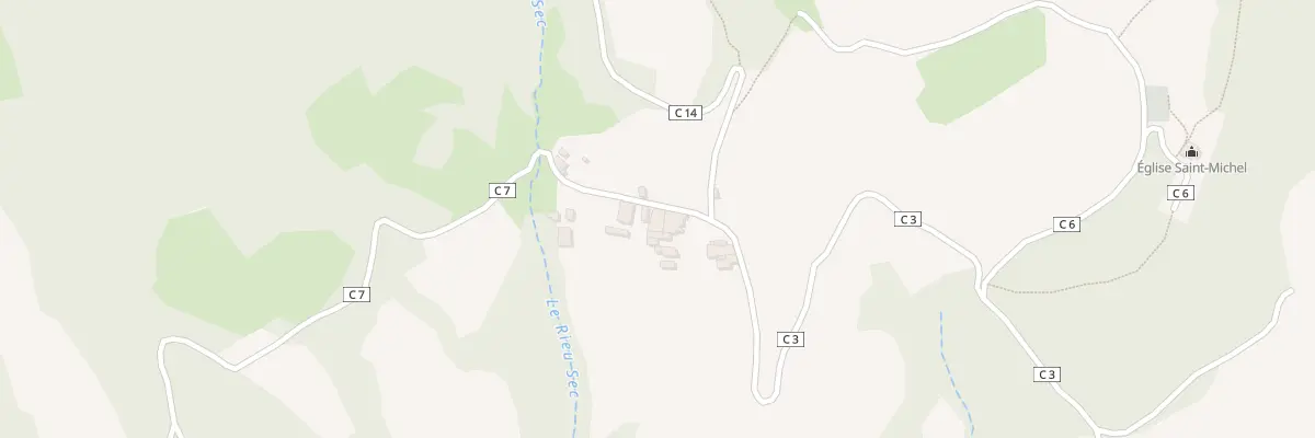 Plan du 5009 Les Bailles à Châteauneuf-de-Bordette