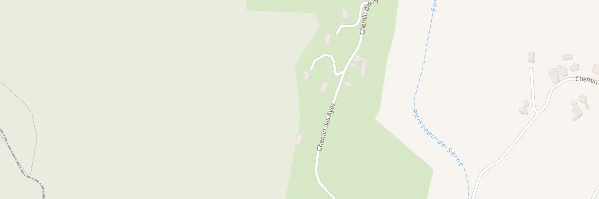 Plan du 1000 Che des Ayes à Jaillans