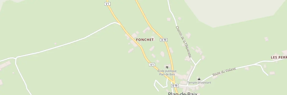 Plan du 5155 Fonchet Perrin et Chabas à Plan-de-Baix