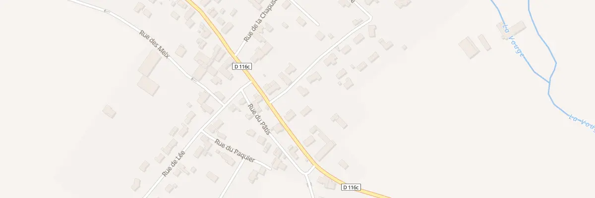 Plan du 2 Rue du Commun au Loup à Bessey-lès-Cîteaux