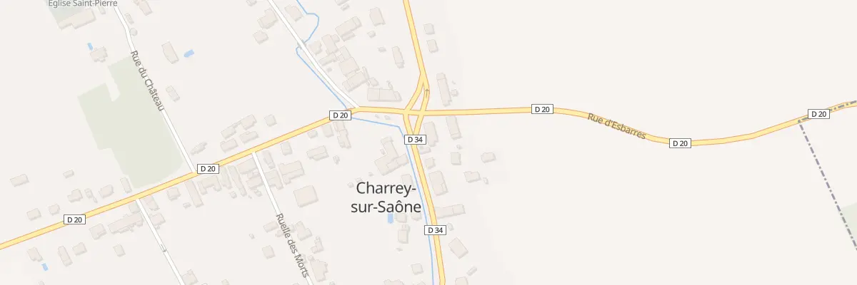 Plan du 1 Rte de Pagny à Charrey-sur-Saône