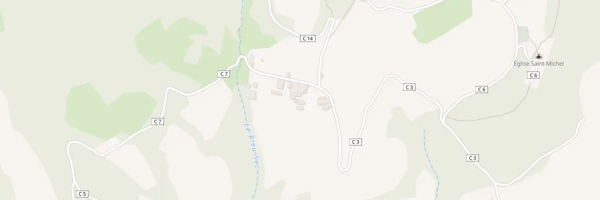 Plan du 5006 Les Bailles à Châteauneuf-de-Bordette