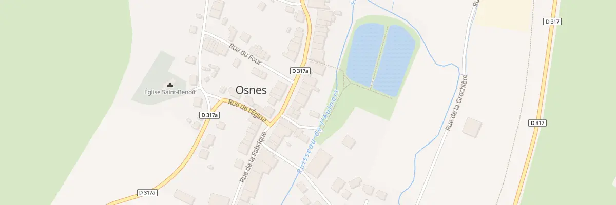 Plan du 16 Gr Grande Rue à Osnes