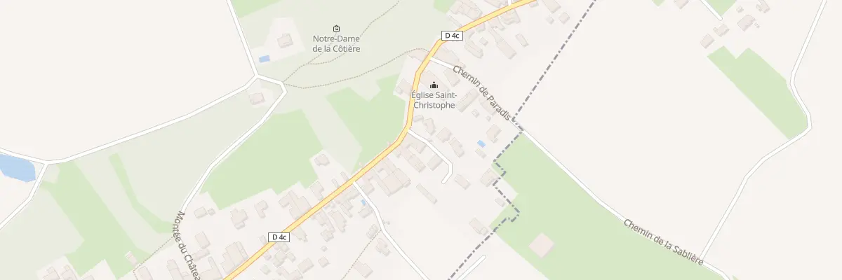 Plan du 550 Gr Grande Rue à Bourg-Saint-Christophe