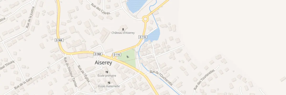 Plan du 5 Pl Gau Bickelheim à Aiserey