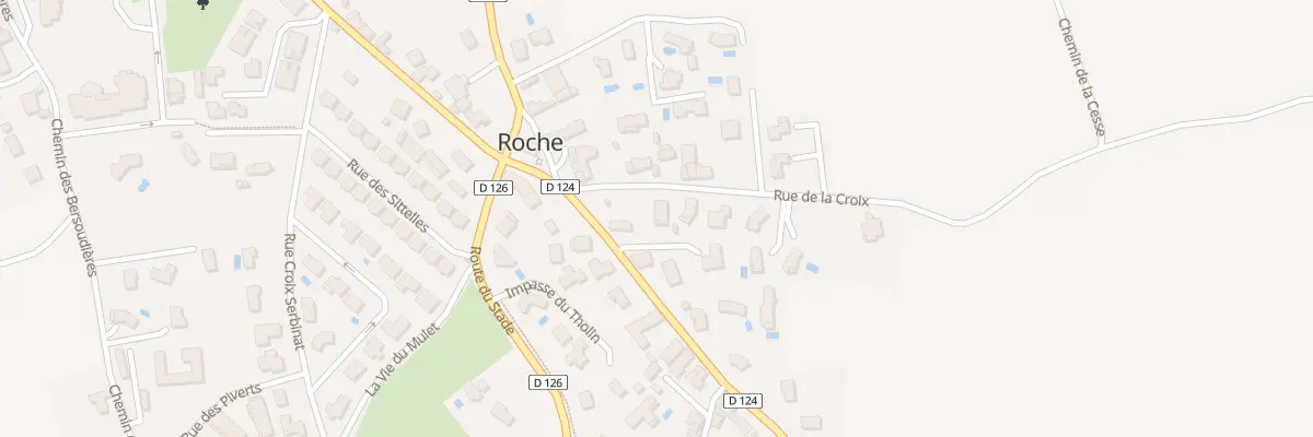 Plan du 82 Rue de la Croix à Roche