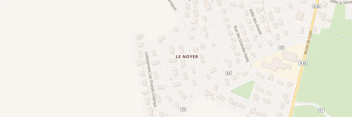 Plan du 14 Lot du Terrayon à Chalamont