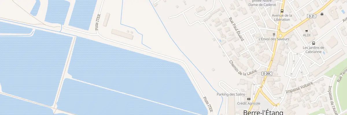 Plan du 64 Rue de la Boule de Sel à Berre-l’Étang