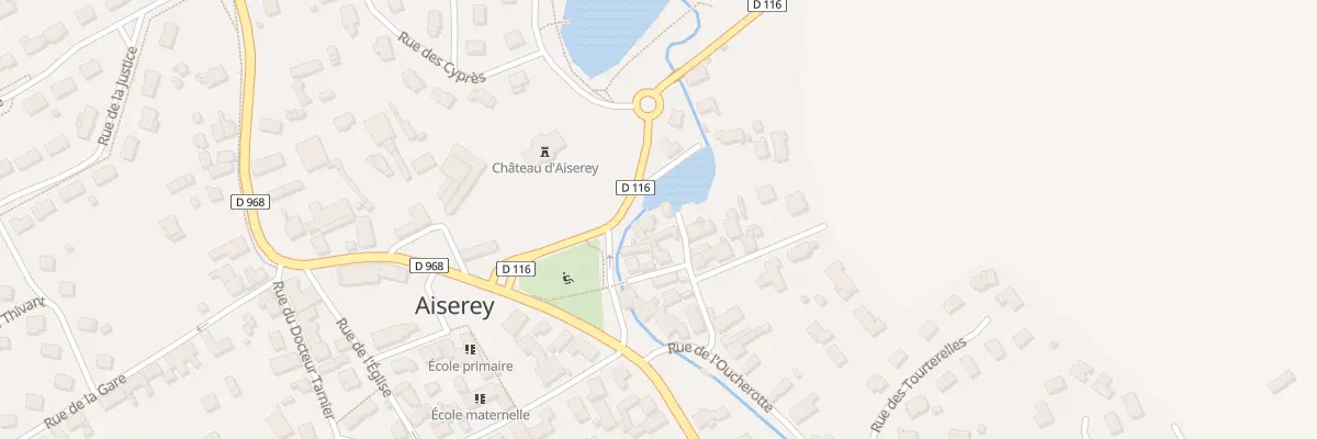Plan du 2 Rue des Cygnes à Aiserey