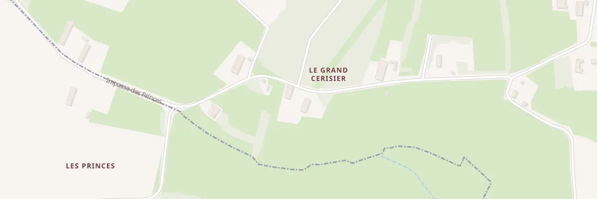 Plan du 1 Ham Grand Cerisier à Simard
