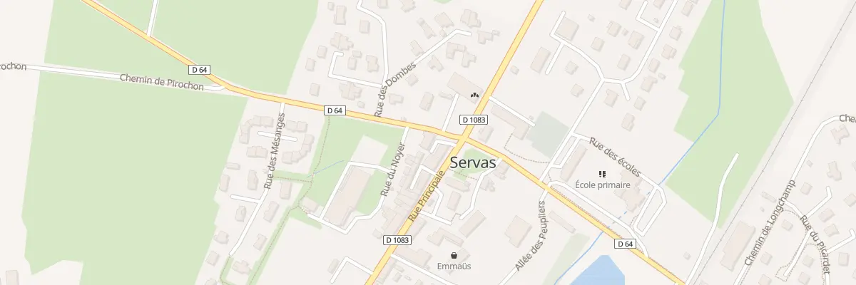 Plan du 24 Imp du Fournil à Servas