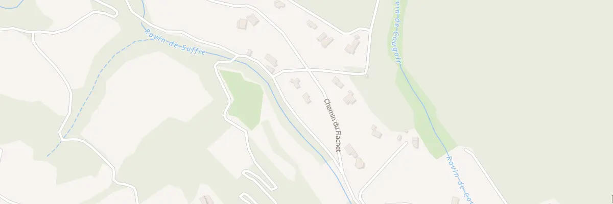 Plan du 5001 La Rochette à Aubres