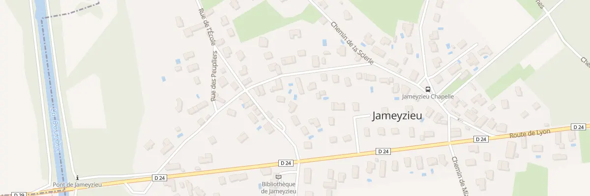 Plan du 8 Rue de l’Ecole à Tignieu-Jameyzieu