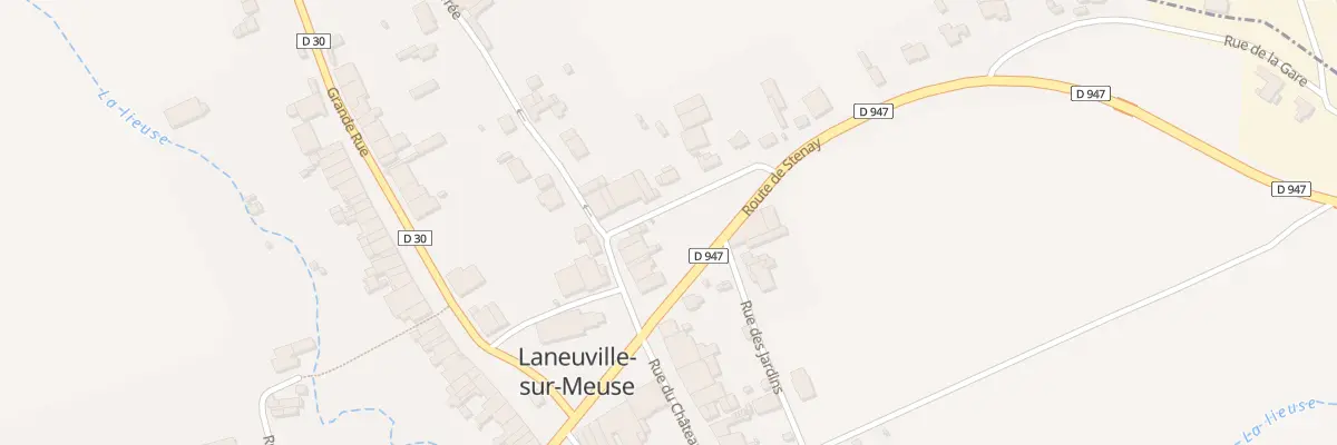Plan du 8 Art Ancienne Route à Laneuville-sur-Meuse