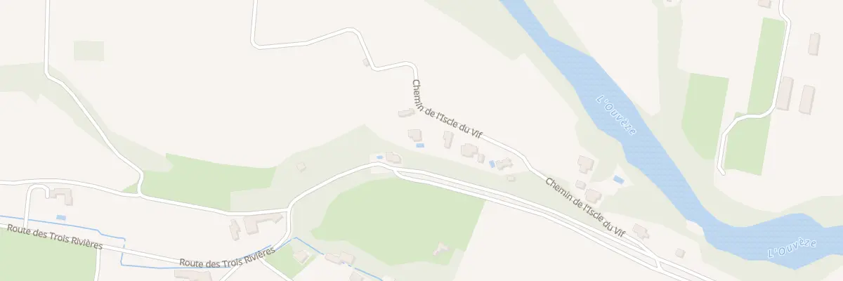Plan du 305 Che de l’Iscle du Vif à Mollans-sur-Ouvèze