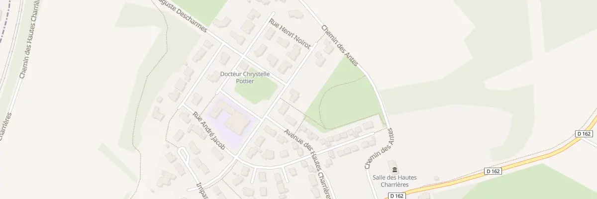 Plan du 6 Rue Auguste Descharmes à Chamarandes-Choignes