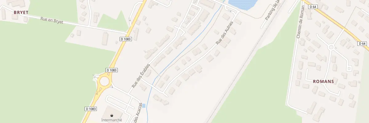 Plan du 4 Rue des Aulnes à Servas