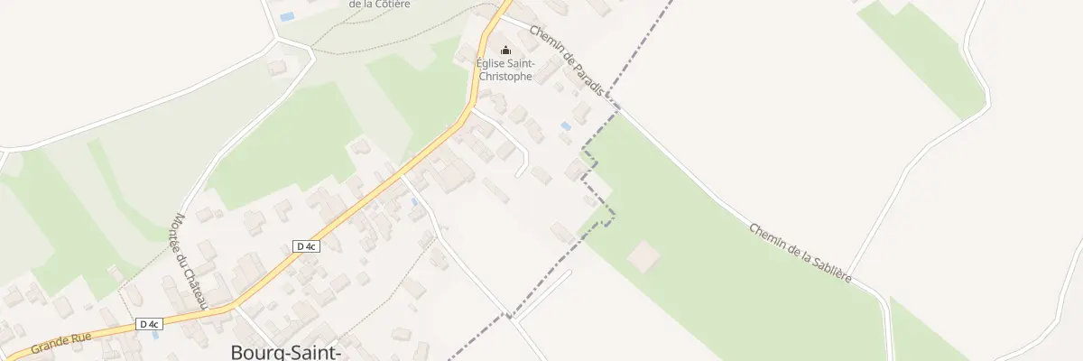 Plan du 566 Gr Grande Rue à Bourg-Saint-Christophe