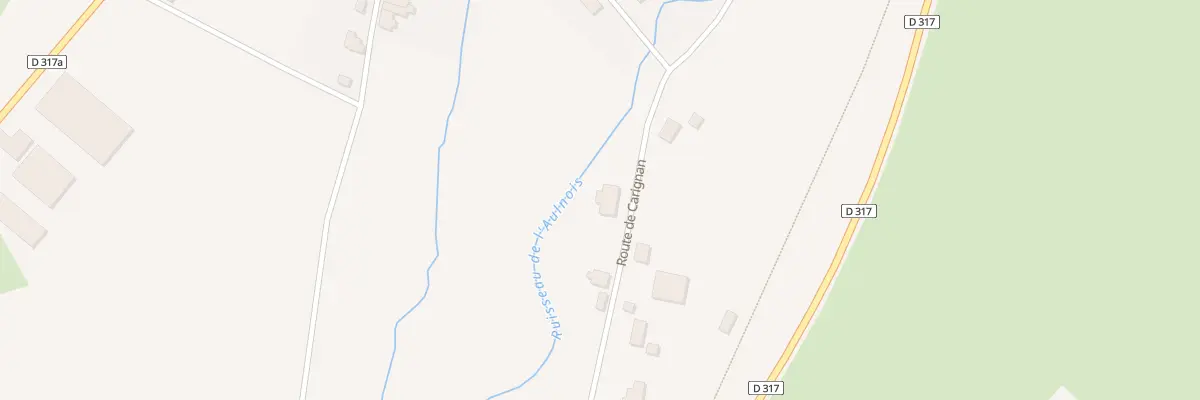 Plan du 12 Rte de Carignan à Osnes