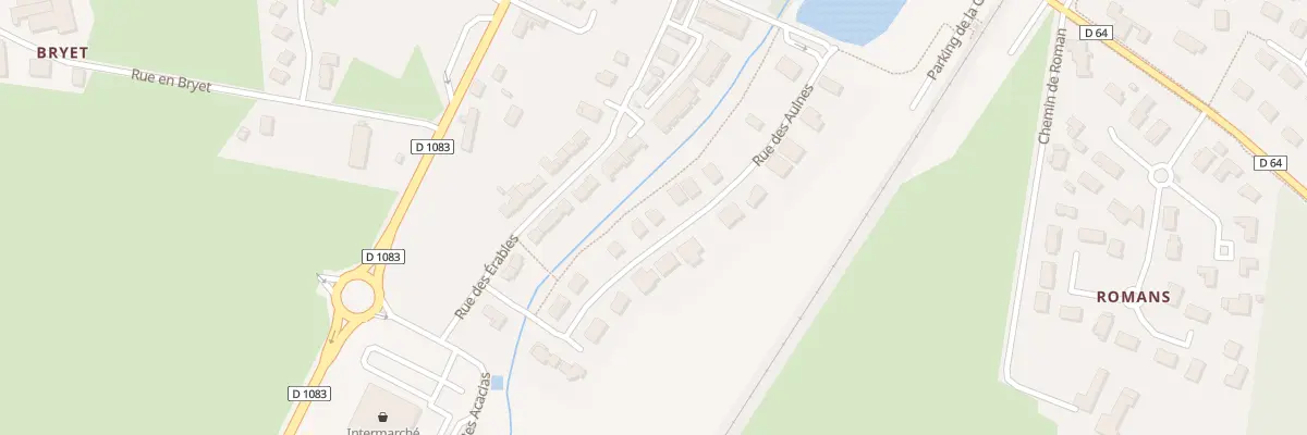 Plan du 205 Rue des Aulnes à Servas
