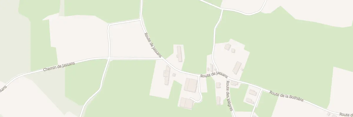 Plan du 1219 Rte de Jassans à Saint-Nizier-le-Bouchoux