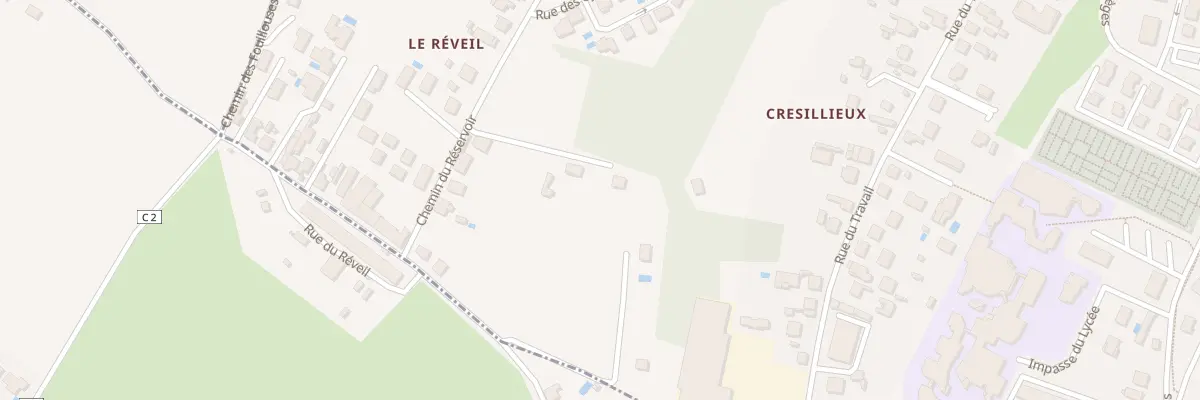Plan du 10 Imp de la Fraternité à Pont-de-Chéruy
