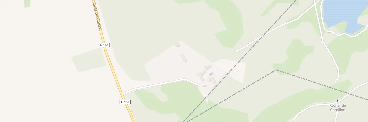Plan du 999 Rte de Gonas à Chamagnieu