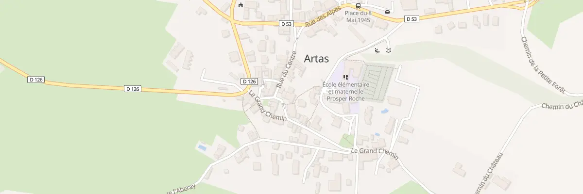 Plan du 18 Pl de la Fraternité à Artas