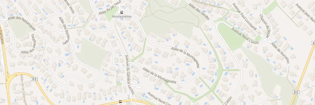 Plan du 28 All de la Montagnette à Carry-le-Rouet