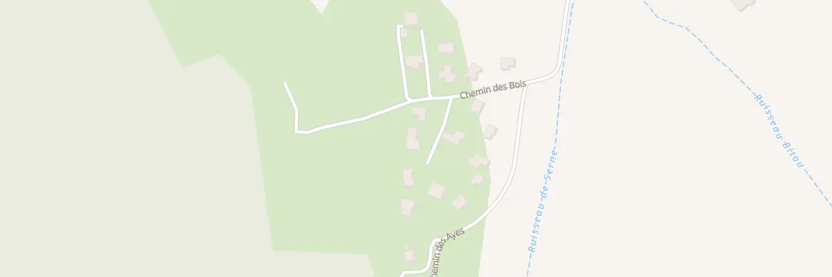 Plan du 85 Che des Bois à Jaillans