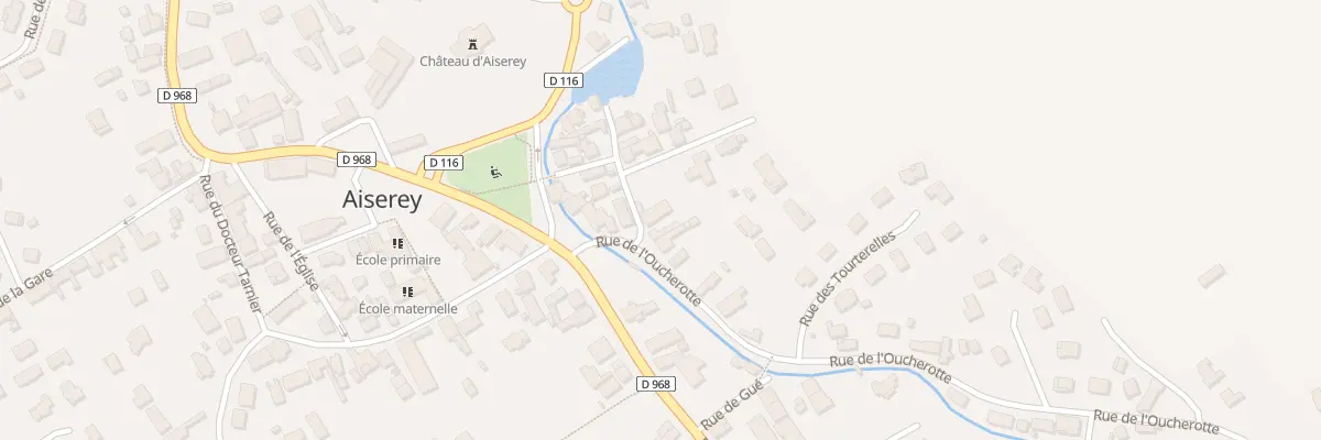 Plan du 5 Rue de l’Oucherotte à Aiserey
