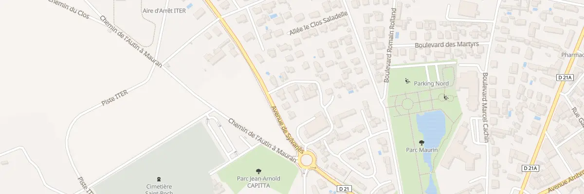 Plan du 9352 La Bertranne à Berre-l’Étang