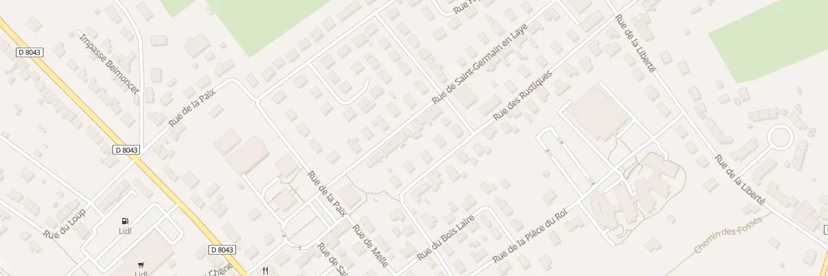 Plan du 12 Rue de Saint Germain En Laye à Carignan