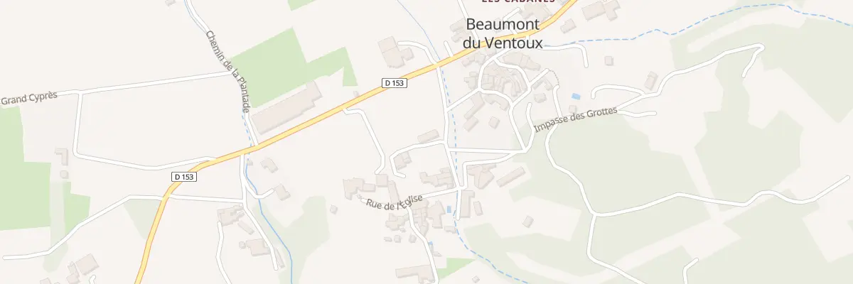 Plan du 9001 Hameau de l’Eglise à Beaumont-du-Ventoux