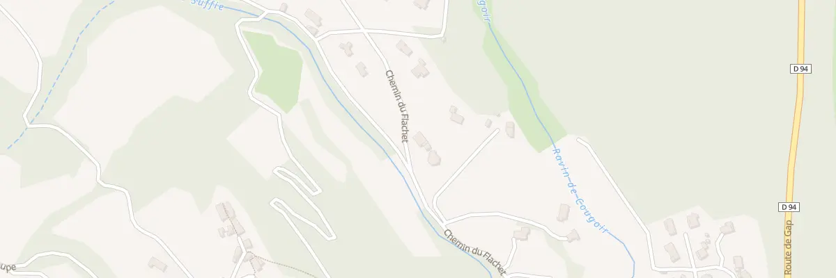 Plan du 5106 La Rochette à Aubres