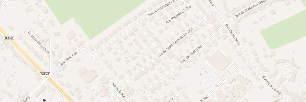 Plan du 11 Rue de Saint Germain En Laye à Carignan