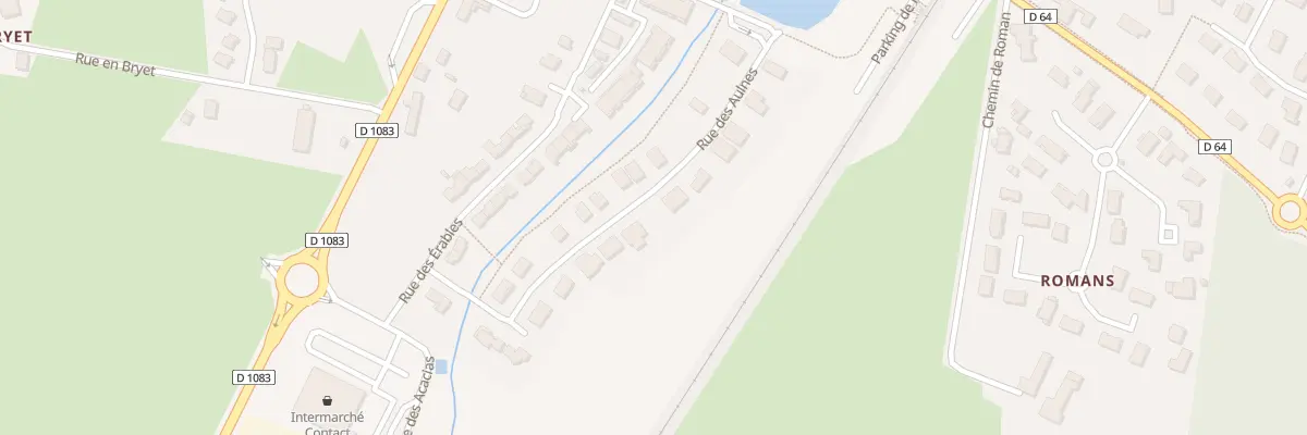 Plan du 230 Rue des Aulnes à Servas